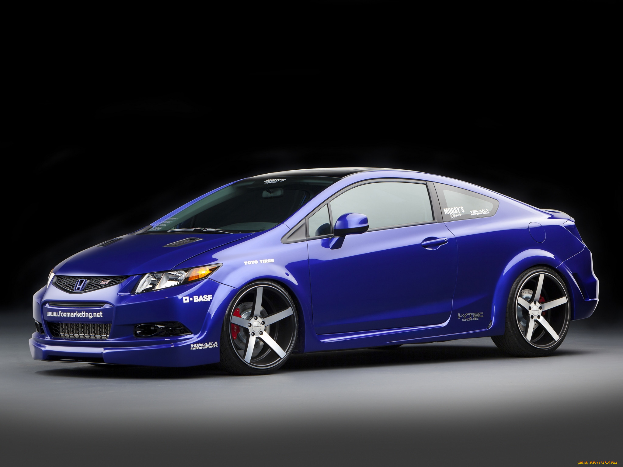 honda, civic, si, coupe, by, fox, marketing, 